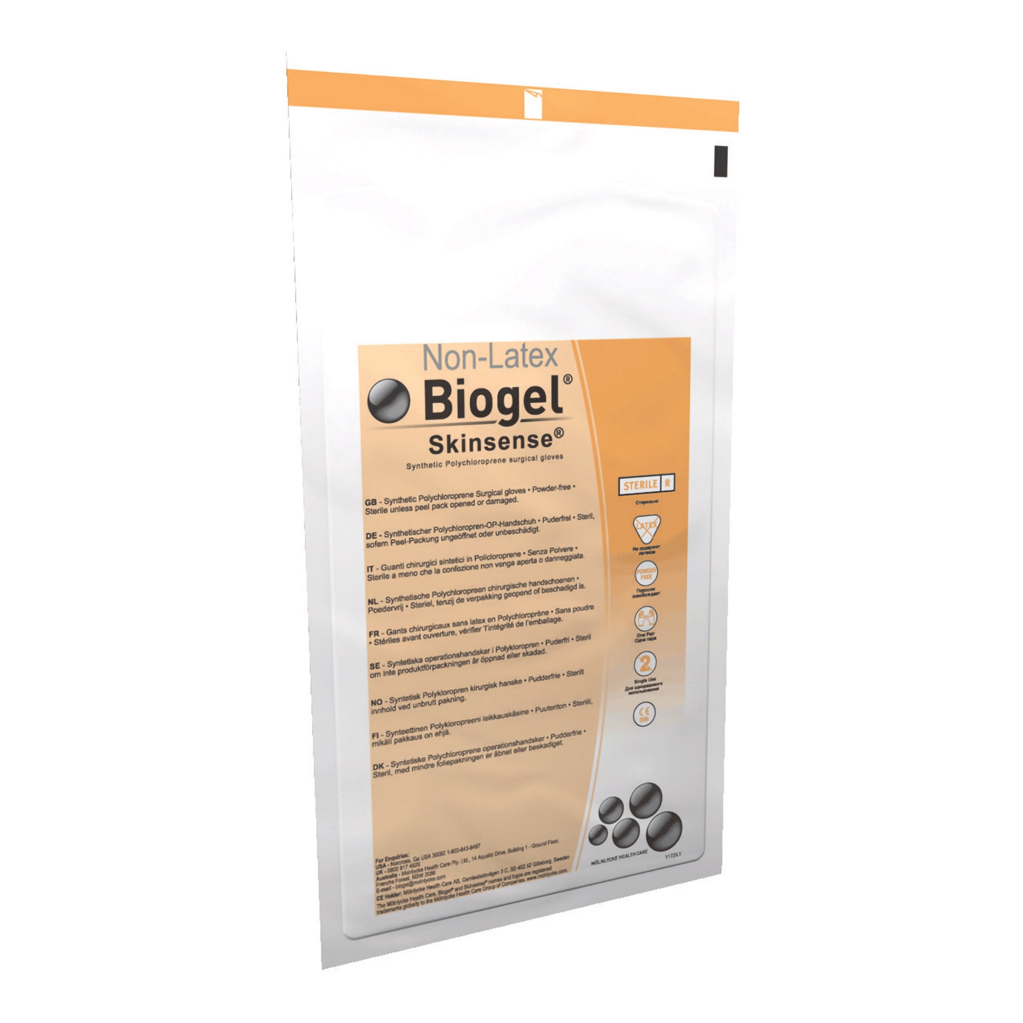 Gloves Surgical Glove Biogel® Skinsense™ Size 7 Sterile Polyisoprene Standard Cuff Length Micro-Textured Straw Not Chemo Approved (50PR/BX 4BX/CS) by Molnlycke Health Care US, LLC  ID 31470